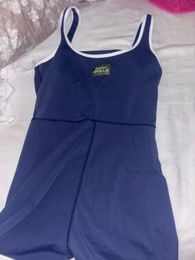 Daily Drills Navy One-Piece